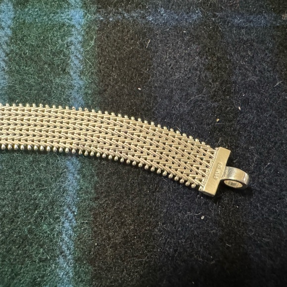 Imperial sterling silver bracelet sparkling miniature mirrors (sold on QVC) - Picture 8 of 12